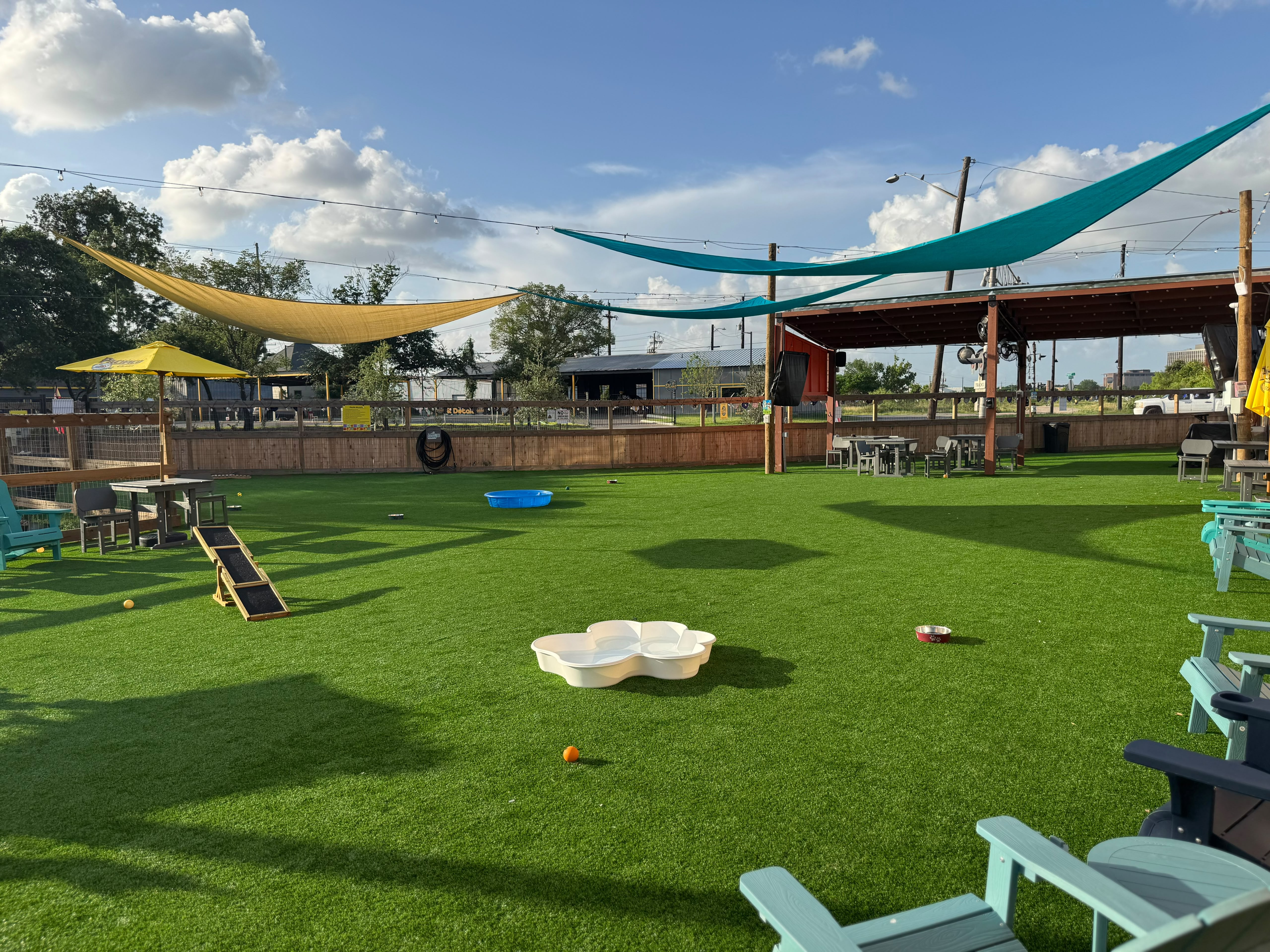 Small dog area